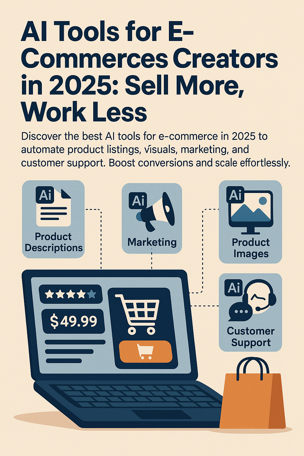 Ai Tools For E Commerce Creators In 2025 Sell More Work Less